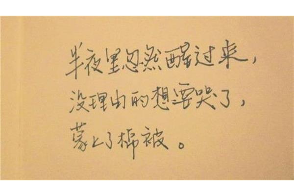 优美的短句