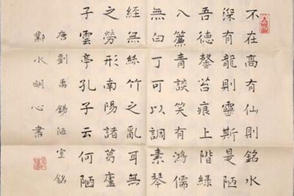 陋室铭的铭