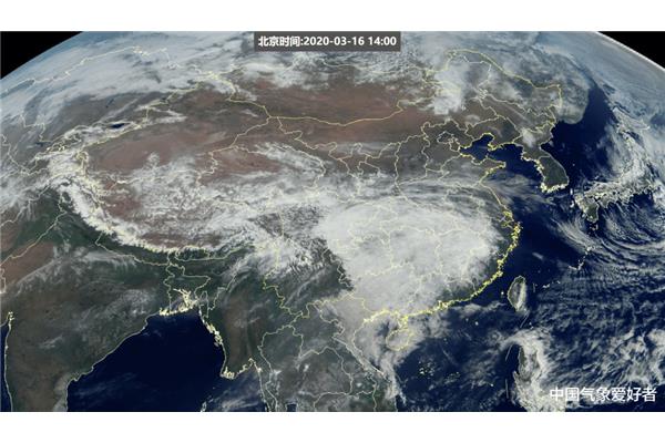 天气卫星云图