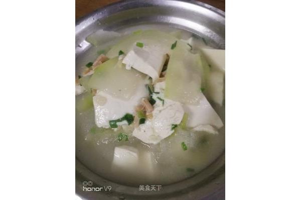 冬瓜豆腐汤