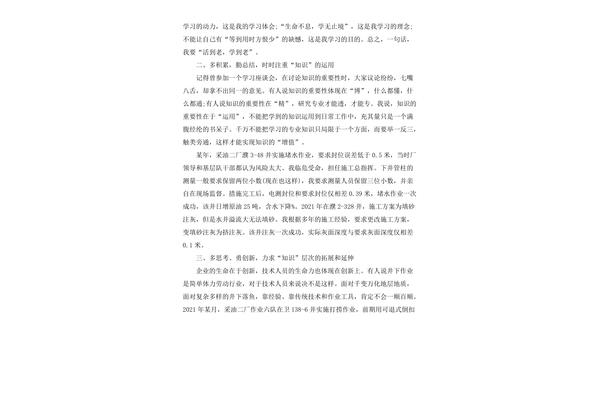 个人工作表现