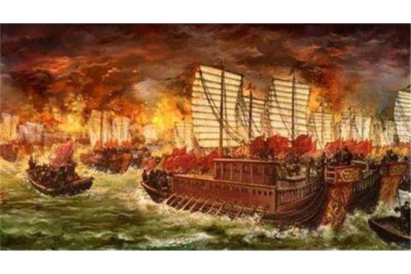 火烧赤壁的故事