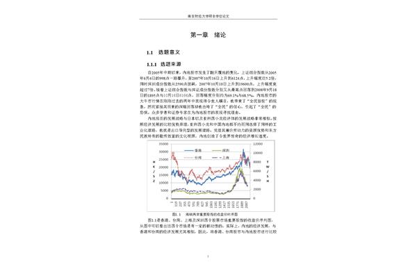 股票分析论文