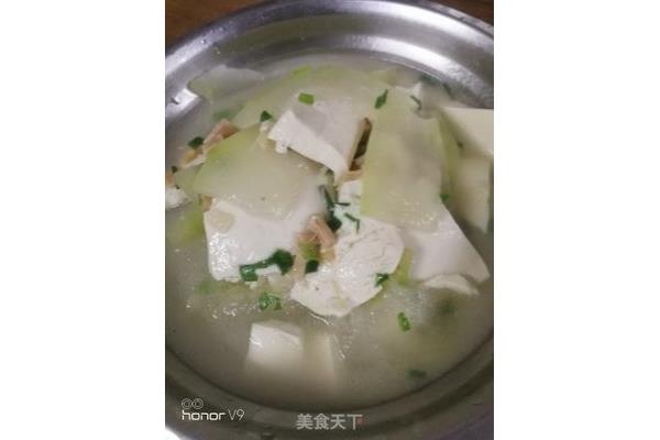 冬瓜豆腐汤