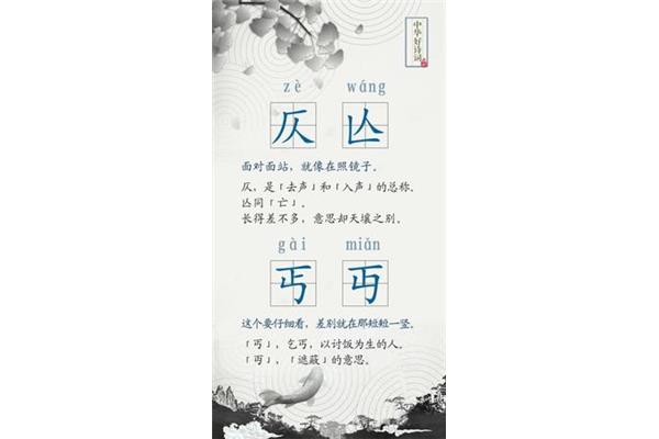 对汉字的认识