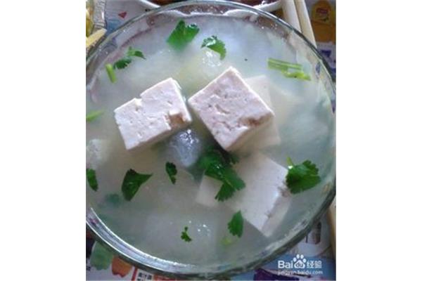 冬瓜豆腐汤