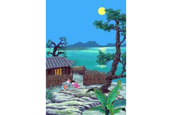 夜书所见翻译