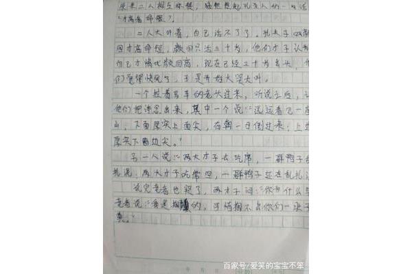 有趣的人作文