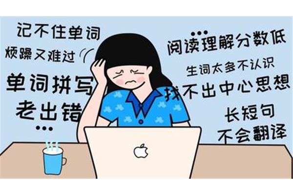 烦躁的英语