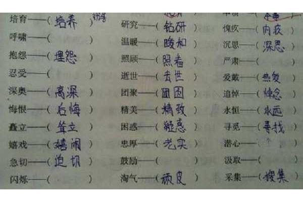 进步近义词