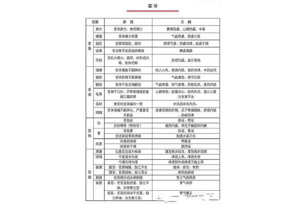 中医八纲辨证