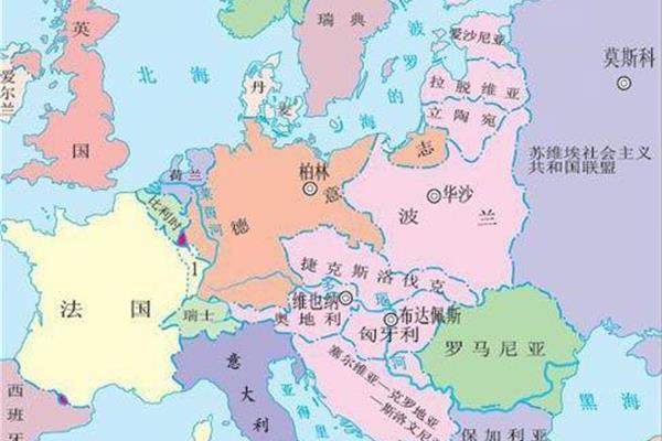 法国的地理位置