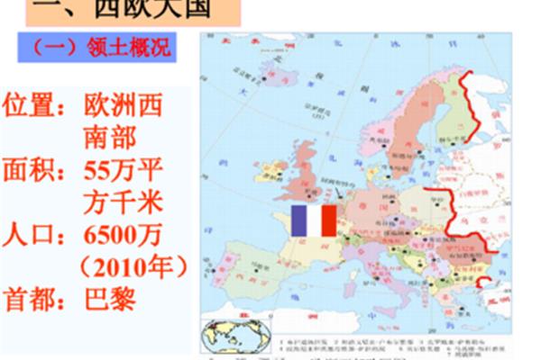 法国的地理位置