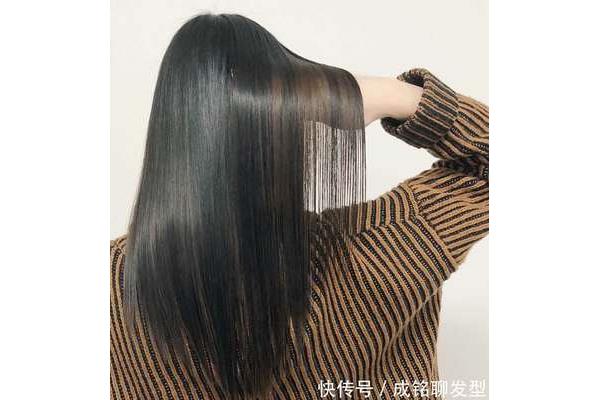 头发做柔顺