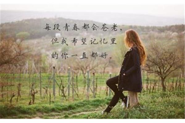 一句话致自己