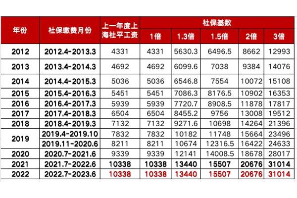 上海社保缴纳查询
