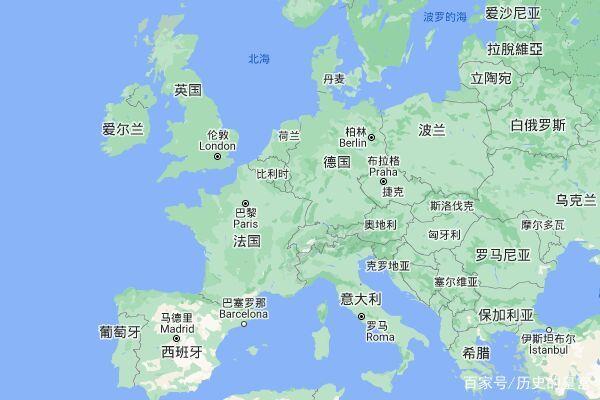法国的地理位置