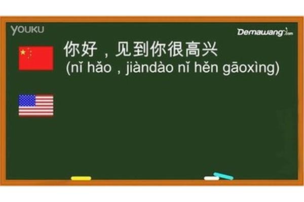 见到你很高兴