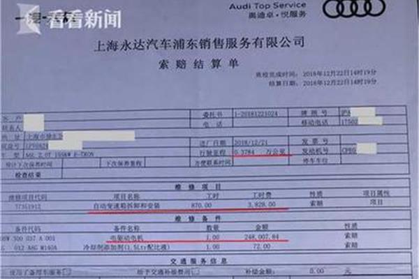 奥迪投诉电话