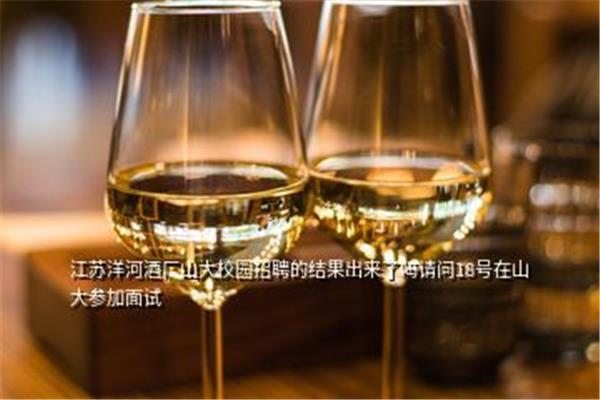 洋河酒厂招聘