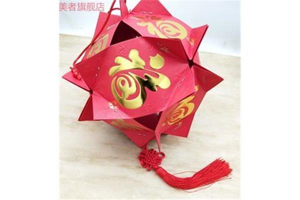 红包做灯笼手工