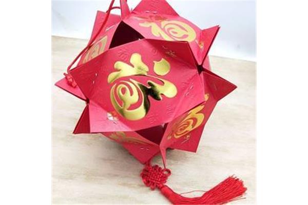 红包做灯笼手工