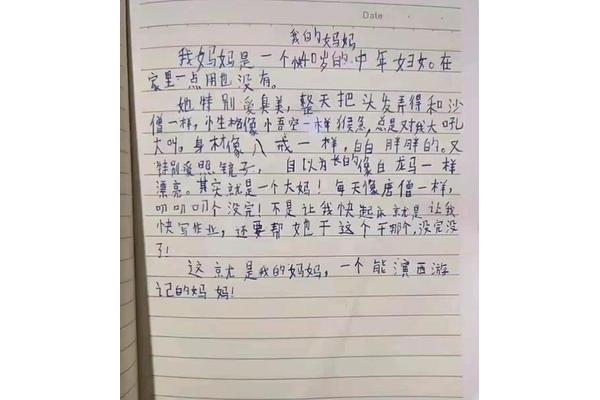 不一样的美作文
