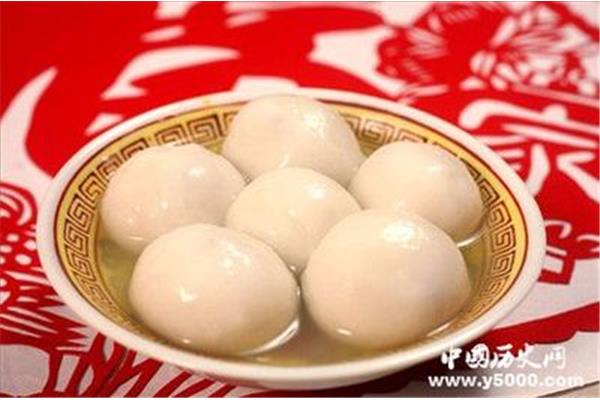 汤圆的来历