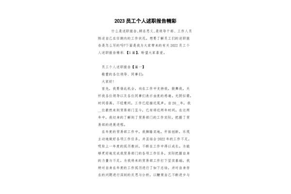什么是述职
