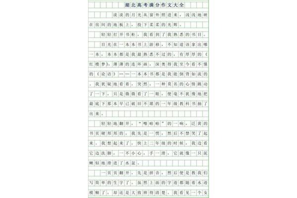高考作文满分多少
