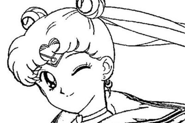 美少女简笔画
