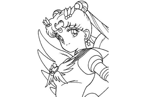 美少女简笔画