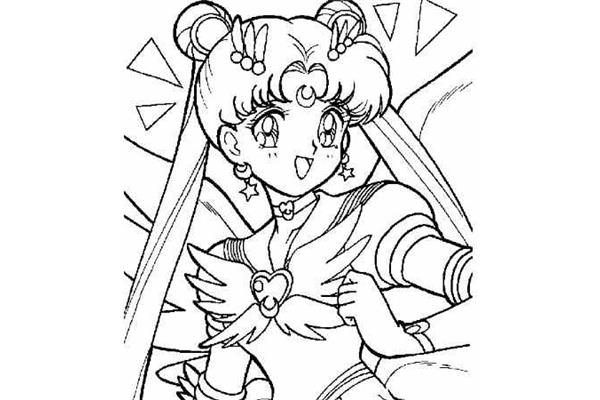 美少女简笔画