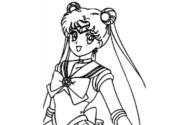 美少女简笔画