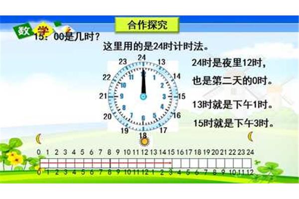 24小时计时法