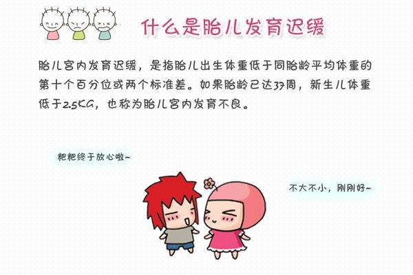 宫内发育迟缓