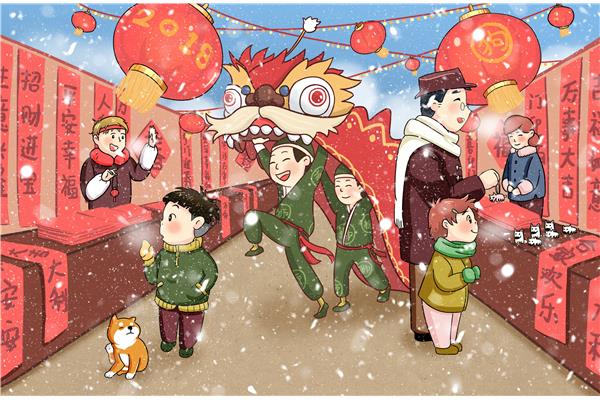 春节习俗图片
