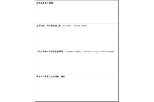 工作小结模板