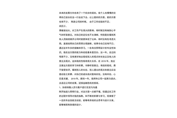新人年终总结
