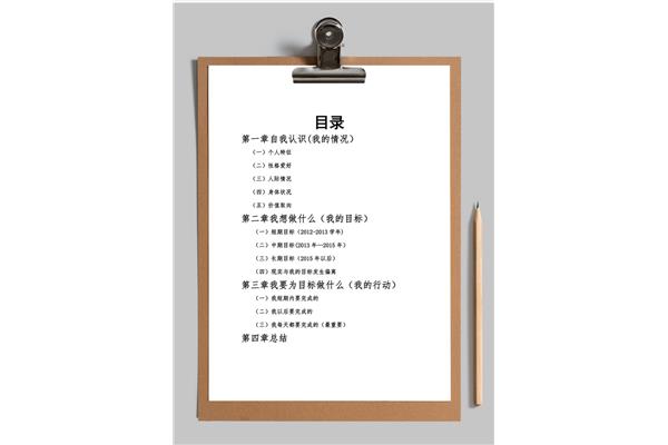 职业生涯规划范文
