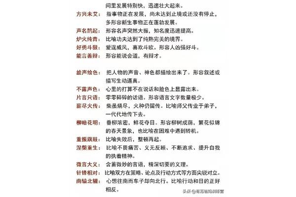 形容四月的成语