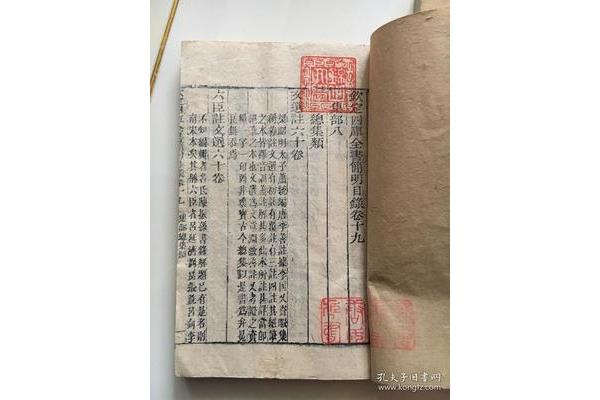四库全书目录