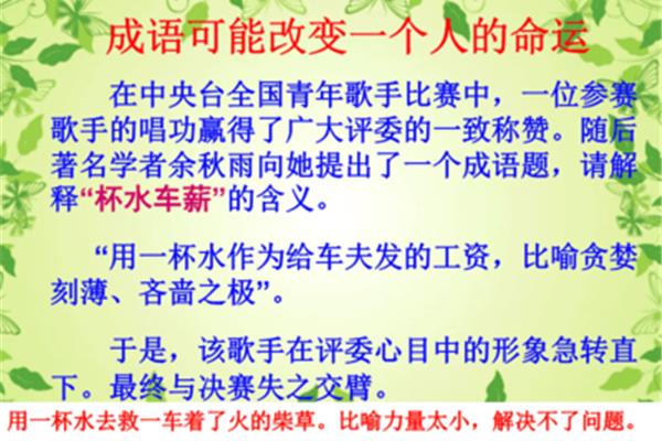 夸赞人的成语