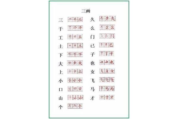 飞字的笔顺怎么写