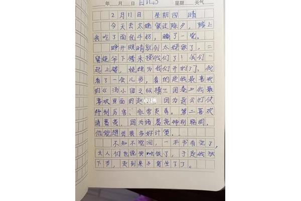 20字日记