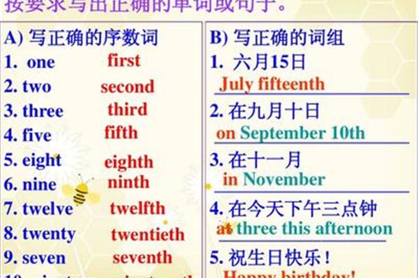 2的序数词