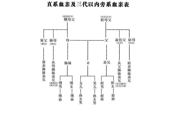 三代旁系血亲
