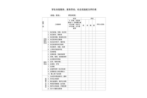 学生假期自我评价