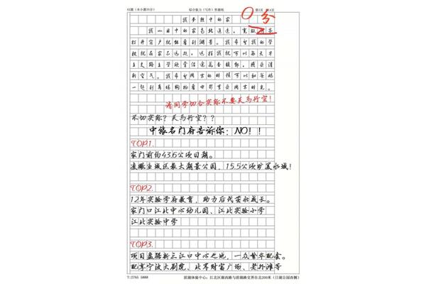 高考零分作文