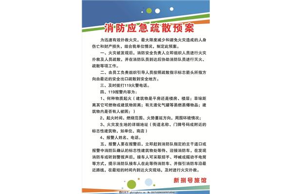 酒店消防应急预案